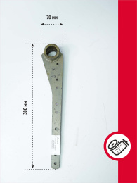 Пятка режущего аппарата 100.70.05.430 Ростсельмаш ДОН-680