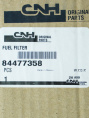 Фильтр топливный 84477358 CNH