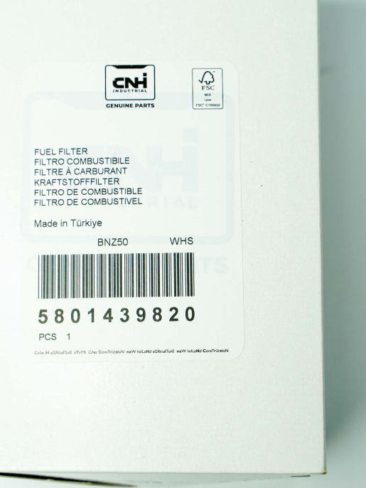 Фильтр топливный 5801439820 CNH