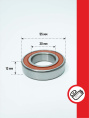 Подшипник (81003056) 81003054 KUHN