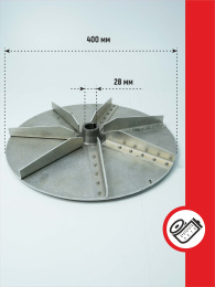 Крыльчатка вентилятора (VNB0724) VNB0724A KUHN