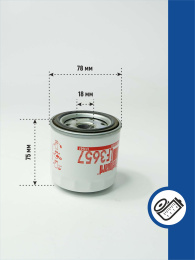 Фильтр масляный LF3657 Fleetguard