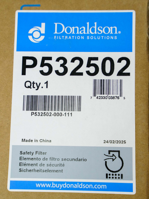 Фильтр воздушный P532502 Donaldson
