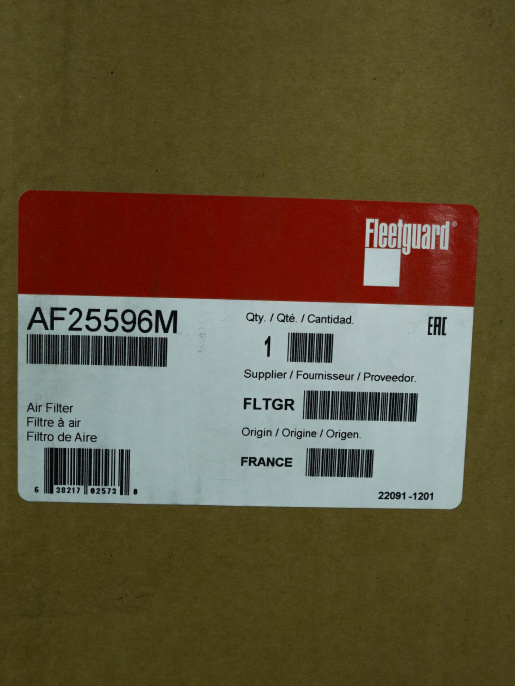 Фильтр воздушный AF25596M Fleetguard