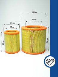 Фильтр воздушный 4309/4309-01 DIFA