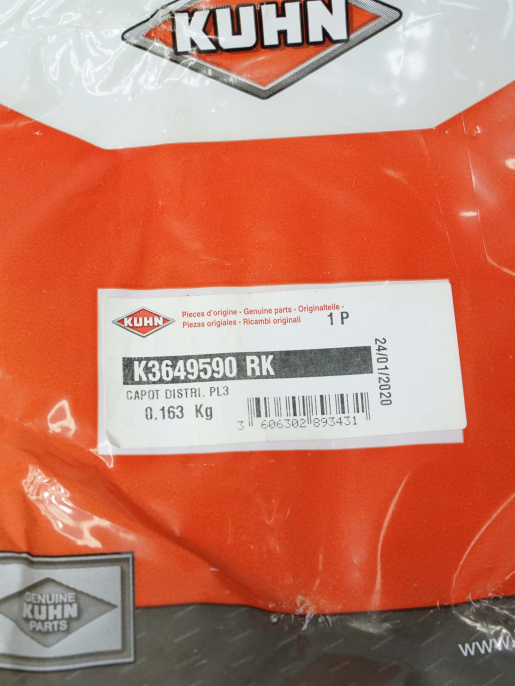 Крышка K3649590 (FNB0132A) KUHN