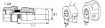Палец W107542 WALTERSHEID