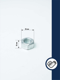 Гайка крепления бичей барабана М12*1,25 6Н.6-019 аналог РСМ ДОН-1500А/Б