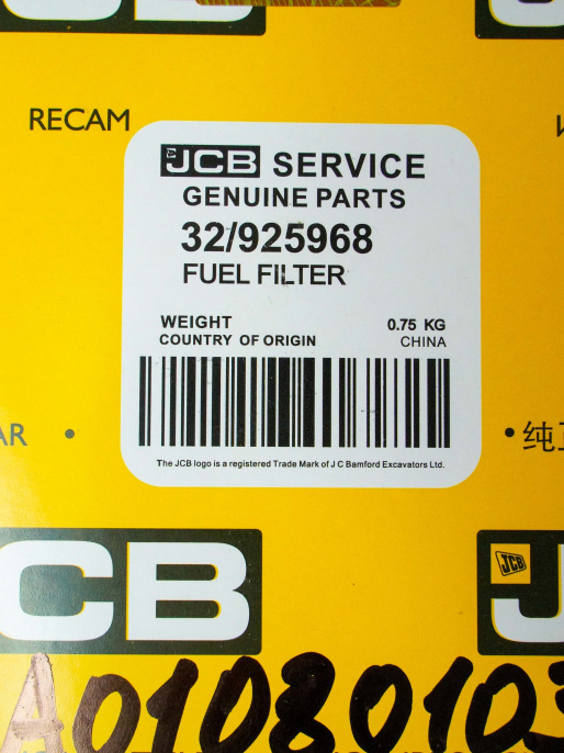 Фильтр топливный 32/925968 JCB