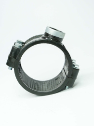 Седловая врезка 90х3/4" с усиливающим кольцом PN16 100120802 POELSAN