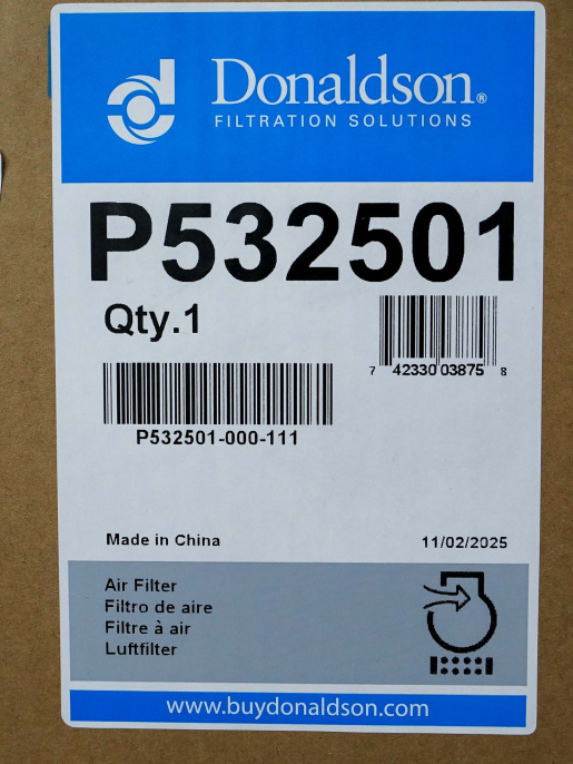Фильтр воздушный P532501 Donaldson