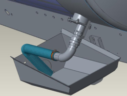 Лоток для боковой заливки цистерны CDP-005952 JOSKIN